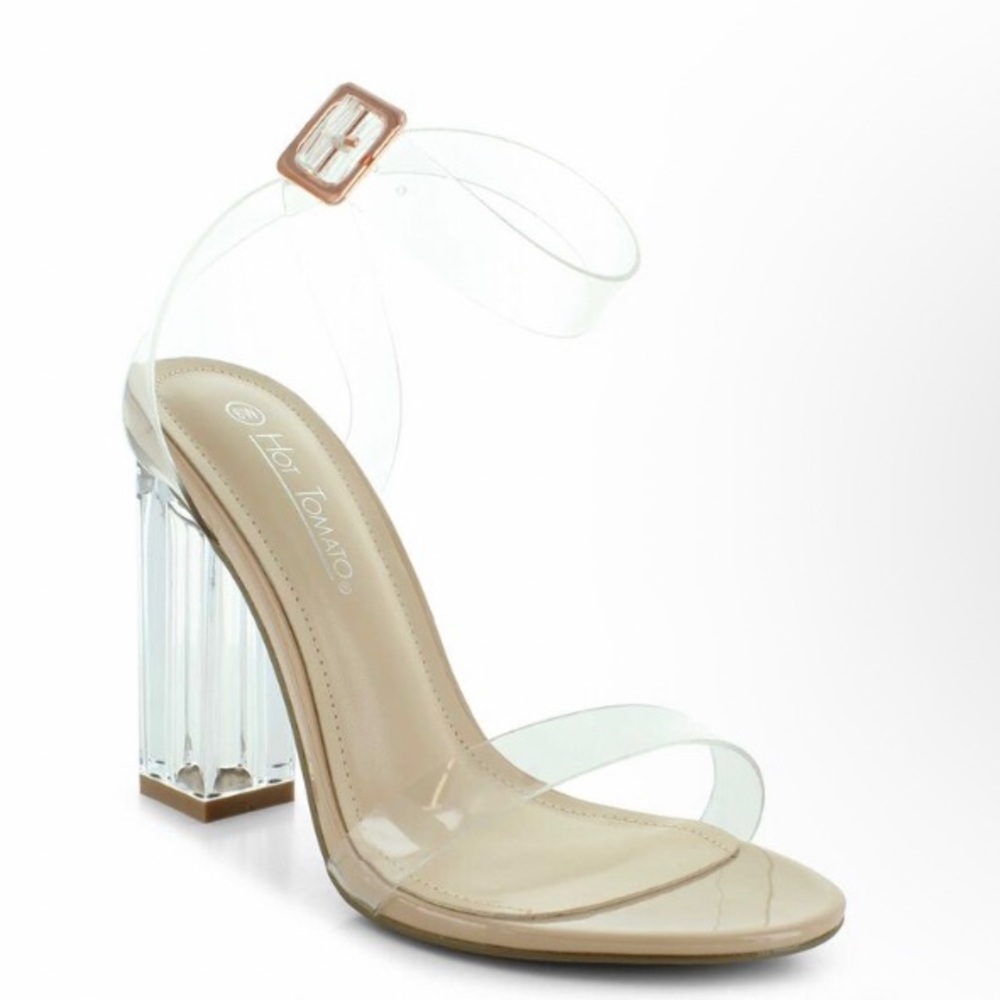 Hot Tomato, Clear & Cream, 8 in women’s